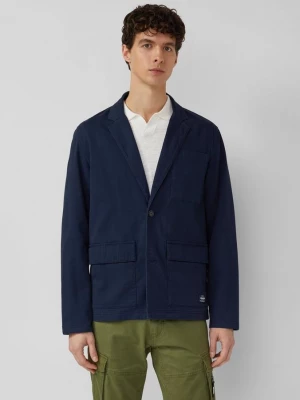 Foto van product Casual jack met wassing en opgestikte zakken s.Oliver blauw