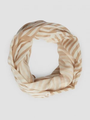 Foto van product Casual lussjaal met all-over print s.Oliver bruin