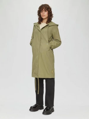 Foto van product Casual nylon parka met capuchon QS olijfgroen