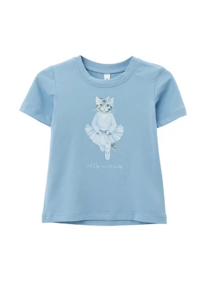 Foto van product Cat e Lolette Shirt 'Ballerina Cat' lichtblauw