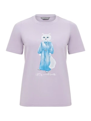 Foto van product Cat e Lolette Shirt 'Cat in a Denim Suit' lila