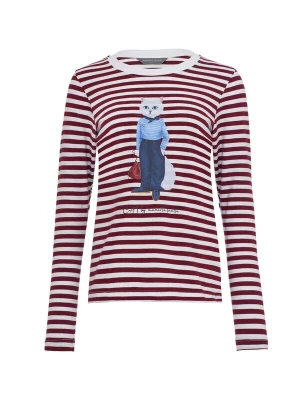 Foto van product Cat e Lolette Shirt 'Mariner Cat' bourgogne