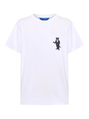 Foto van product Cat e Lolette Shirt 'Mini Dandy Cat' wit