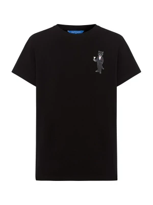 Foto van product Cat e Lolette Shirt 'Mini Dandy Cat' zwart