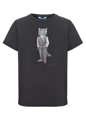Foto van product Cat e Lolette Shirt 'Minimalist Cat' grijs