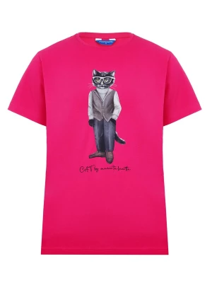 Foto van product Cat e Lolette Shirt 'Minimalist Cat' pink