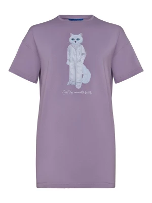 Foto van product Cat e Lolette Shirt 'Pajamas Cat' lila