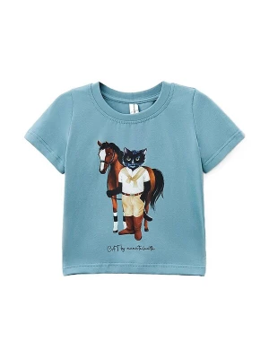 Foto van product Cat e Lolette Shirt 'Rider Cat' blauw