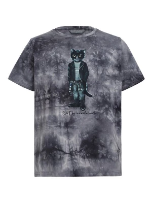 Foto van product Cat e Lolette Shirt 'Rocker Cat' grijs