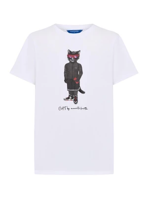 Foto van product Cat e Lolette Shirt 'Sport Cat' wit