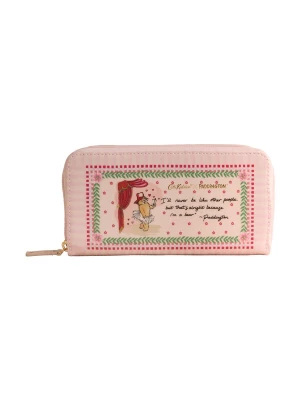 Foto van product Cath Kidston Portemonnee 'Paddington Blossom' groen / rosa / rood / zwart