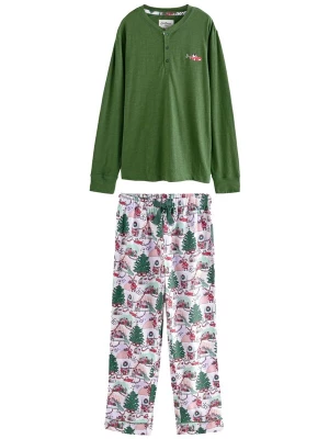 Foto van product Cath Kidston Pyjama lang groen / lila / rood / wit