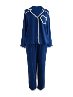 Foto van product Cath Kidston Pyjama navy / wit
