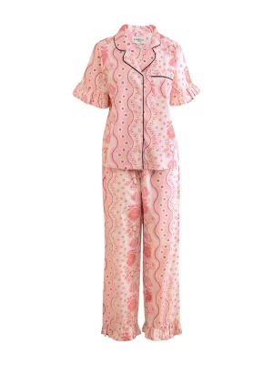 Foto van product Cath Kidston Pyjama oudroze / pastelroze / donkerroze