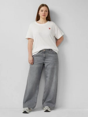 Foto van product Catie jeans / Slim Fit / Halfhoog / Wijde pijpen QS grijs