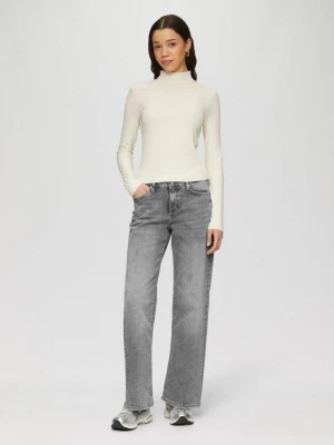 Foto van product Catie jeans / Slim Fit / Halfhoog / Wijde pijpen / Superstretch QS grijs