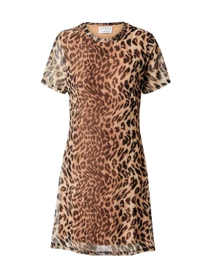 Foto van product CATWALK JUNKIE Jurk 'TULIPS' bruin / brokaat / cappuccino