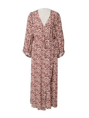 Foto van product CATWALK JUNKIE Jurk 'WILD THINGS' merlot / wit