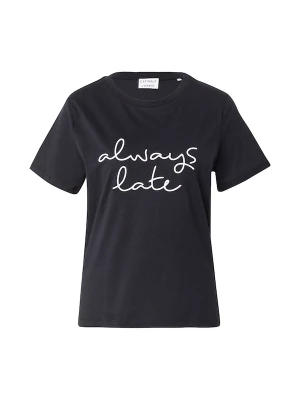 Foto van product CATWALK JUNKIE Shirt 'Always Late' zwart / wit