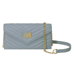 Foto van product Cavalli Class Clutch 'Valeria' lichtblauw / goud