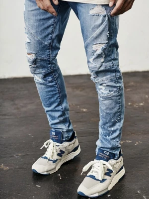 Foto van product Cayler & Sons Jeans lichtblauw / wit