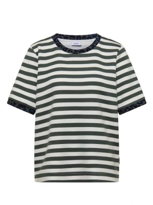 Foto van product CECIL Shirt azuur / spar / zwart / wit