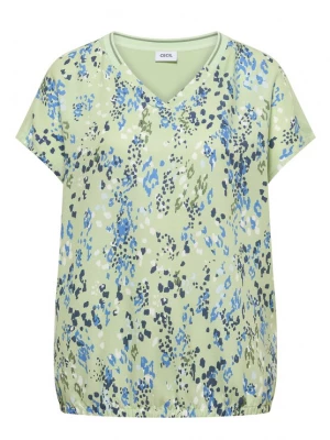 Foto van product CECIL Shirt blauw / mintgroen / wit
