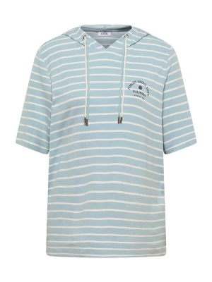 Foto van product CECIL Shirt hemelsblauw / zwart / offwhite