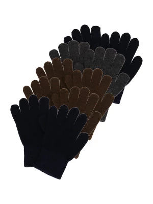 Foto van product CeLaVi Handschoenen 'Magic' donkerblauw / donkerbruin / grijs gemêleerd