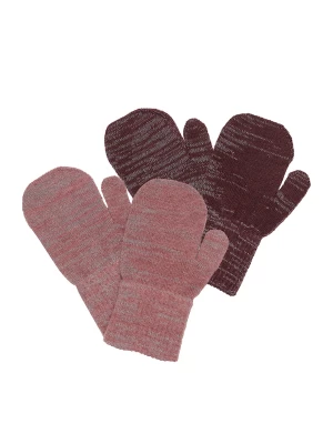 Foto van product CeLaVi Handschoenen 'Magic' donkerbruin / lichtroze