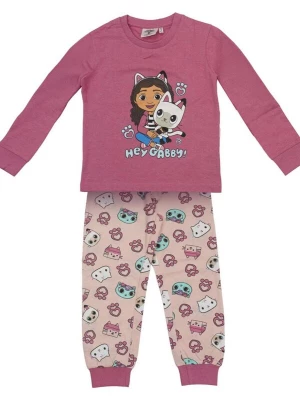 Foto van product Cerdá Nachtkledij 'Gabby’s Dollhouse Pyjama Set Kids – Pink – Long Sleeve Sleepwear with Pants' kersrood Cerda