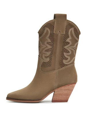 Foto van product CESARE GASPARI Cowboylaarzen lichtbeige / donkerbeige
