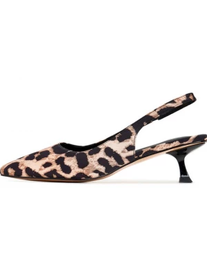 Foto van product CESARE GASPARI Slingpumps ecru / sand / zwart