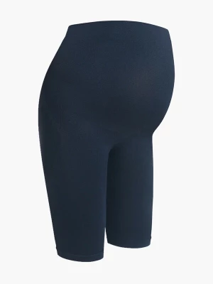Foto van product cfab Broek 'Seamless Umstandsshorts mit hohem Bund' navy