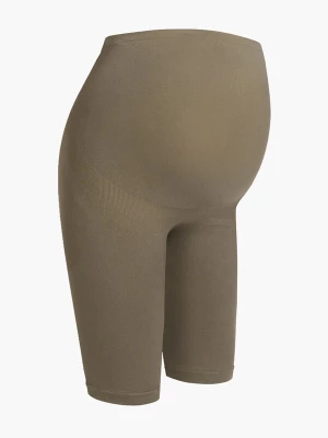 Foto van product cfab Broek 'Seamless Umstandsshorts mit hohem Bund' taupe
