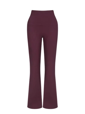 Foto van product cfab Leggings 'Cotton Flared Bootcut Leggings' bourgogne
