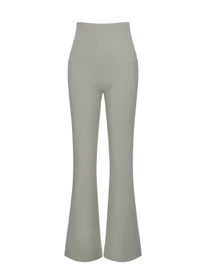 Foto van product cfab Leggings 'Cotton Flared Bootcut Leggings' donkergrijs