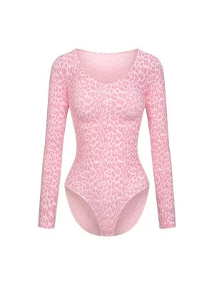 Foto van product cfab Shapingbody 'Bodysuit Sculpting Shapewear Longsleeve mit Slip' oudroze