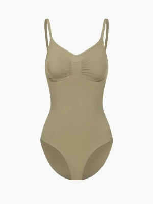 Foto van product cfab Shapingbody 'Bodysuit Sculpting Shapewear mit Slip' olijfgroen