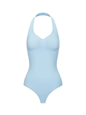 Foto van product cfab Shapingbody 'Neckholder Shapewear mit String' lichtblauw
