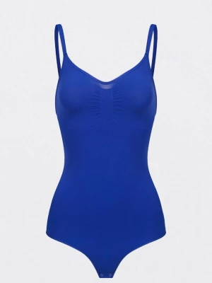 Foto van product cfab Shapingbody 'Sculpting Shapewear mit String' kobaltblauw