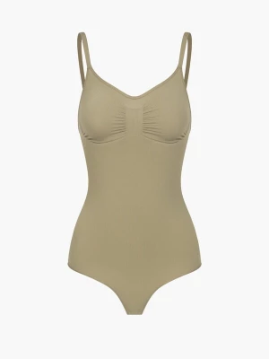 Foto van product cfab Shapingbody 'Sculpting Shapewear mit String' olijfgroen
