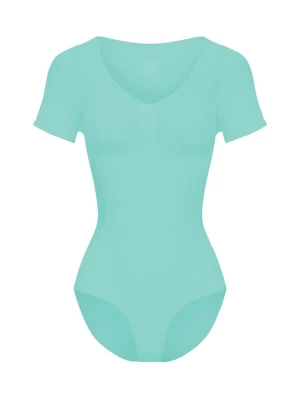 Foto van product cfab Shapingbody 'T-Shirt Bodysuit Sculpting Shapewear mit Slip' mintgroen