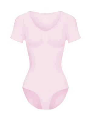 Foto van product cfab Shapingbody 'T-Shirt Bodysuit Sculpting Shapewear mit Slip' pastelroze
