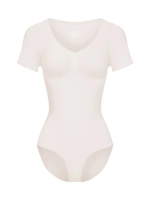 Foto van product cfab Shapingbody 'T-Shirt Bodysuit Sculpting Shapewear mit Slip' sand