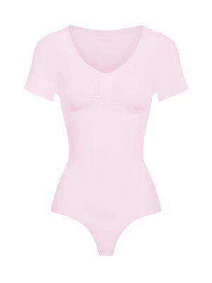 Foto van product cfab Shapingbody 'T-Shirt Bodysuit Sculpting Shapewear mit String' lichtroze
