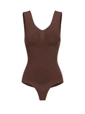 Foto van product cfab Shapingbody 'Tank Bodysuit Sculpting Shapewear mit String' bruin