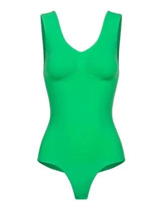 Foto van product cfab Shapingbody 'Tank Bodysuit Sculpting Shapewear mit String' neongroen