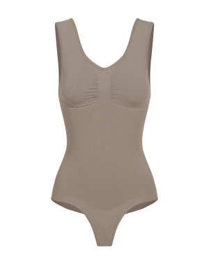 Foto van product cfab Shapingbody 'Tank Bodysuit Sculpting Shapewear mit String' taupe