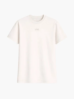 Foto van product cfab Shirt 'Relaxed Tee' offwhite